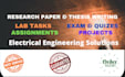 provide solutions related to electrical engineering