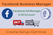 create facebook business manager and ads account