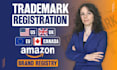 help with trademark registration USA, UK, eu or canada and search