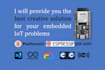 do esp32 firmware programming for iot  projects or products
