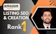 do amazon listing SEO, amazon ppc, amazon store setup