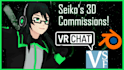 make 3d characters for vrchat and vtubers