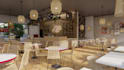 design and 3d render your restaurant cafe bar interior