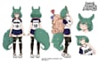anime character design sheet