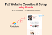 create any kind of website using airtable