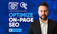 optimize on page SEO for your website