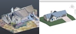 create revit bim model from point cloud
