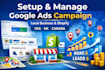 manage google ads adwords PPC campaign for shopify ecommerce business
