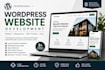 create wordpress website design and development