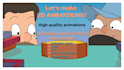 create a professional 2d animation