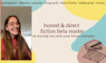 be an honest and direct beta reader