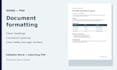 format and redesign your microsoft word documents and pdfs