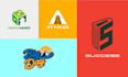 create a modern, custom logo for your brand identity
