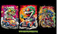 draw detailed rat fink tshirt design , hot rod, rat rod