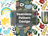 design creative and unique seamless pattern