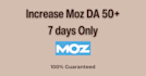 increase da 50 plus in just 7 days