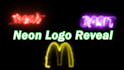 make your logo neon animation