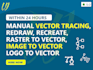 do existing logo to crisp vector