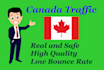 drive canada targeted website traffic