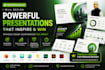 redesign and improve powerpoint presentations professionally