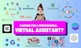 be virtual personal remote administrative assistant