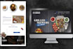 design restaurant menu, digital menu