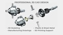 do 3d cad modeling, product design and enclosure design