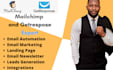 design mailchimp landing page, getresponse, mailchimp automations