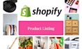 list products on your shopify store