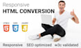 do psd to html responsive