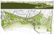 architectural 2d site plan visualization