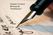 write excellent content, unique content, professional content