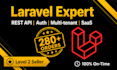 build your custom laravel backend, rest API or saas application