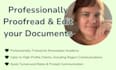 proofread or edit any document