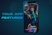 create modern mobile app promo video