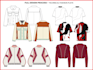 design fashion illustrations , fashion technical flats