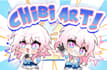 draw a cute kawaii chibi art illustration