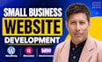 design a professional small business website on wordpress