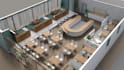 make 3d model of house villa home and restaurants