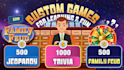 create a custom jeopardy style game for your event