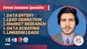 do perfect excel data entry, market research, lead generation in 24 hours