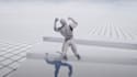 make a ragdoll physics game in unreal engine