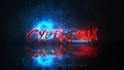 create cyberpunk neon light logo reveal intro video