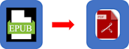convert epub files to pdf and pdf to epub