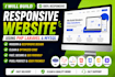 build responsive website using PHP laravel and mysql