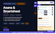 build asana and smartsheet automation, dashboards