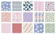 create seamless pattern design for fabric, textile etc