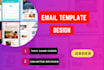 create a luxury email template and email signature