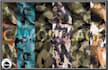 create a custom seamless vector camouflage pattern