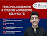 improve your college admissions essay or personal statement